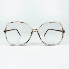 Old Space Vintage Mavi Işık Korumalı Vintage Gözlük – 70’ler Retro – Kemik Çerçeve