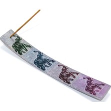 Uravas Store Obsidian Taşı Fil Tasarımlı Kayık Tütsülük