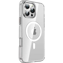 Iphone 16 Crystal Magsafe Kapak - Şeffaf