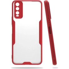 Y11S Kılıf Platin Silikon - Kırmızı