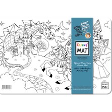Akademi Çocuk Funny Mat Şövalye ve Ejderha / Knight And The Dragon