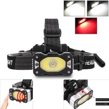 Çerçici Kafa Feneri 4 Modlu Sensörlü Şarjlı Güçlü Kafa Lambası WT-248