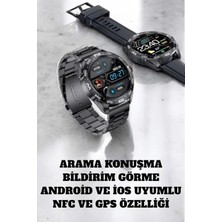 Pileli Store Akıllı Saat Arama Cevaplayan Titreşim Özelliğiyle Bildirim Görebilen