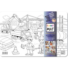 Akademi Çocuk Funny Mat Küçük Inşaatçılar / Little Builders Ikili Set