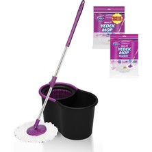 Parex Black Editlon Otomatik Temizlik Seti ve 3'lü Yedek Mop