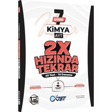 Oktet Yayınları Ayt Kimya Ders Platosu 7 Günde 2x Hızında Tekrar Deneme