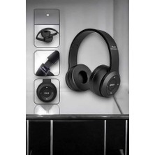 Uravas Store Kulak Üstü Tf Kart Aux Destekli Ergonomik Bluetooth Kulaklık