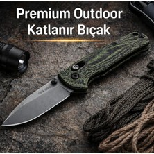 NIXCON Bugout Tarzı Katlanır Bıçak Cpm S30V Outdoor Kamp Av Bıçağı