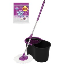 Parex Black Editlon Otomatik Temizlik Seti ve 2'li Yedek Mop