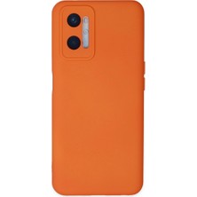 A96 Kılıf Nano Içi Kadife Silikon - Turuncu