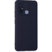 Redmi 12C Kılıf Nano Içi Kadife Silikon - Lacivert