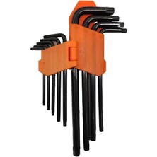 Pro-Tec Torx Allen Alyan Anahtar Takımı Seti Uzun 9 Pcs