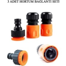 Freedtools- 1/2" Hortum Musluk Bağlantı Adaptörü (2 Adet) + 1/2 - 3/4" Musluk Adaptörü