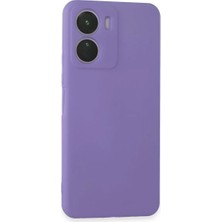 Y16 Kılıf First Silikon - Lila