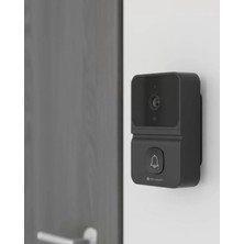 Pileli Store Akıllı Kapı Zili Kamera Gece Görüşlü Çift Yönlü Sesli Wifi