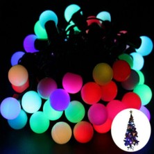 Minik Top 28 Ledli Dolama Dekor Işıkları - Yılbaşı Ağaç Işığı