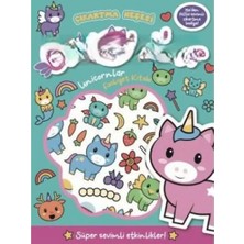 Gray Line Gry Çıkartma Neşesi Unicornlar Faaliyet Kitabı Nel1