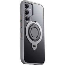 Galaxy S24 Avatar 360 Dönen Magsafe Kapak - Titan Gri