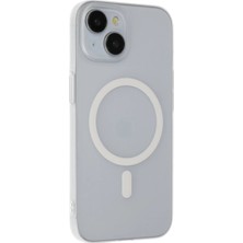 Iphone 15 Tuna Pc Slim Magsafe Kapak - Şeffaf