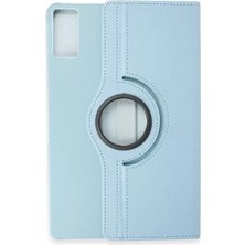 Pad 6 Kılıf 360 Tablet Deri Kılıf - Turkuaz