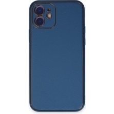 Iphone 12 Kılıf Coco Deri Silikon Kapak -