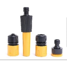 Freedtools Hortum Sprey Sulama Tabancası Başlığı Seti Bahçe Çeşme Musluk Bağlantı Adaptörü Aparatı