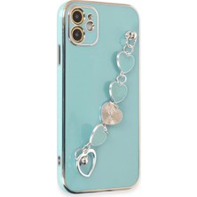 Iphone 12 Kılıf Silikon - Su Yeşili