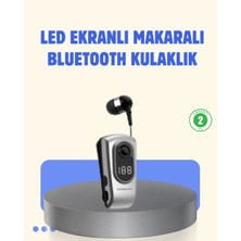 Titreşimli Bluetooth Kulaklık – Uzun Pil Ömrü, Dijital Ekranlı Kablosuz Tasarım
