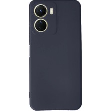 Y16 Kılıf First Silikon - Lacivert