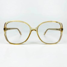 Old Space Vintage Mavi Işık Korumalı Vintage Gözlük – 70’ler Retro – Şeffaf Kemik Çerçeve