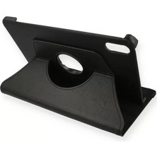 Redmi Pad 2 Kılıf 360 Tablet Deri Kılıf - Siyah