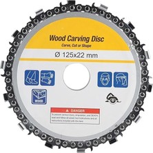 Zincirli Ispiral Kesici Disk 115 mm Ağaç Kesme Diski Küçük 115MM Avuç Içi Taşlamalara Testere