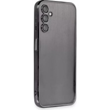 Galaxy A14 4g Kılıf Lensli Silikon - Siyah