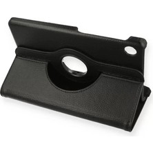 Matepad T8 8 Kılıf 360 Tablet Deri Kılıf - Siyah