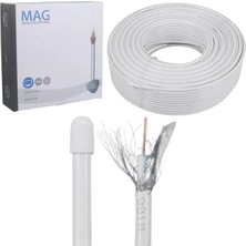 Mag Rg6-U4 Bakır Sat1 Anten Kablosu 100 mt