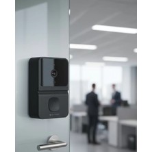 Pileli Store Akıllı Ev Uyumlu Kapı Zili Kamera ve Iki Yönlü Konuşma