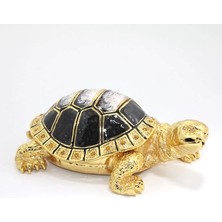 Swaroski Taşlı Kaplumbağa Figürü ALK1914
