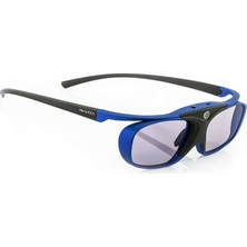 Hi-Shock Deep Heaven 3D Gözlük - Sony, Samsung, Panasonic 3D Tv ve 3d-Rf Projektörle Uyumlu | SSG-3570CR, TDG-BT500A, TY-ER3D5ME / ER3D6ME 120Hz