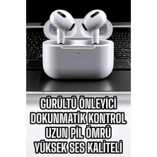 3.nesil Tws Bluetooth Kulaklık Mikrofonlu Anc Özelliği Dokunmatik