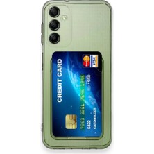 Galaxy A54 5g Kılıf Kart Şeffaf Silikon - Şeffaf