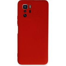 Poco X3 Gt Kılıf Nano Içi Kadife Silikon - Kırmızı