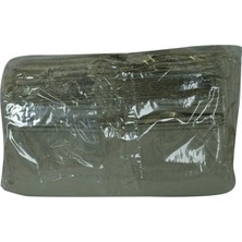 Küçük Boy Atlet Geri Dönüşüm Granül Çanta Poşet 40X25 cm Kalın Gri 1000 gr 1 Paket