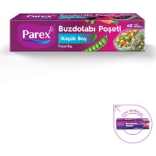 Parex 40’li Buzdolabı Poşeti Küçük Boy 20 x 30 cm