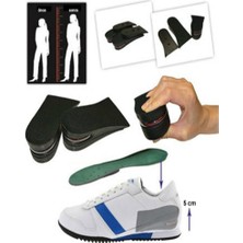 Ha Yastıklı Boy Uzatıcı Tabanlık (7 cm Daha Fazla Boy Uzunluğu) - 43 Numara