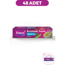 Parex 40’li Buzdolabı Poşeti Küçük Boy 20 x 30 cm 48'li Paket