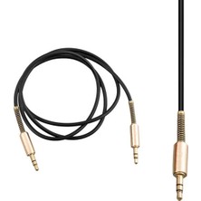 KY175 3.5 mm Erkek/erkek 1 Metre Stereo Aux Kablosu