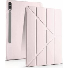 Galaxy X610 Tab S9 Fe 12.4 Kılıf Kalemlikli Mars Tablet Kılıfı - Gold