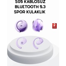S05 Bluetooth 5.3 Kulaklık Ipx4 Su Geçirmez Hızlı Eşleşme Güçlü Stereo Ses