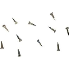 Klips, Menteşe, Ayağı Çivisi 7mm Çelik - Nikel 10GR