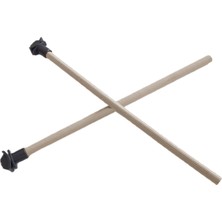 Doğal Ahşap Kuş Tüneği 1.2 Cm-25 cm Standart Siyah (2 Adet)